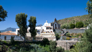 Bergdorf Santa Lucía de Tirajana auf Gran Canaria.
