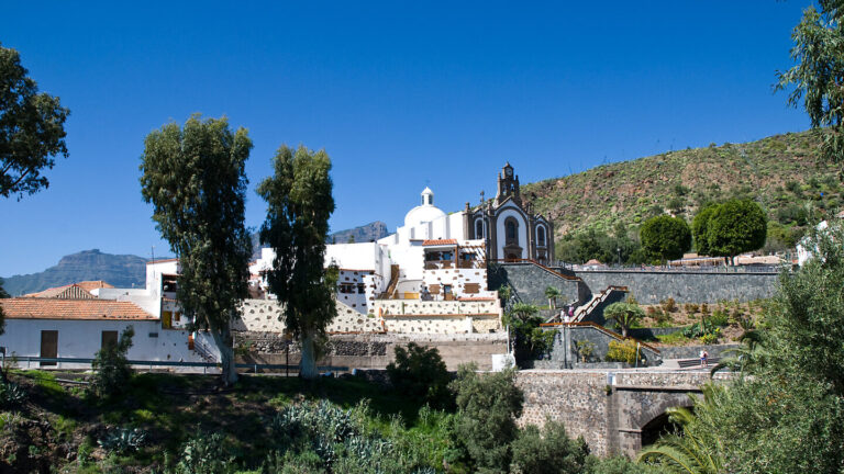 Bergdorf Santa Lucía de Tirajana auf Gran Canaria.