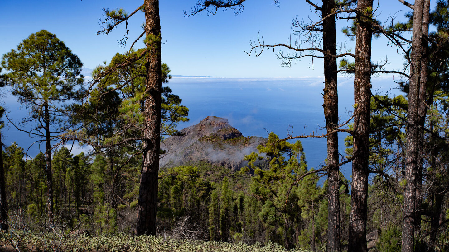 Ausblick vom Wanderweg zum Roque Faneque.