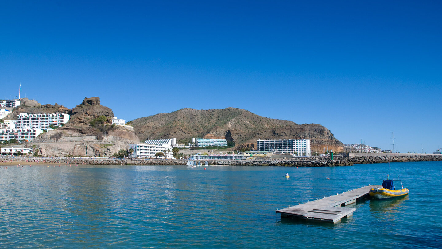 Playa de Puerto Rico auf Gran Canaria.