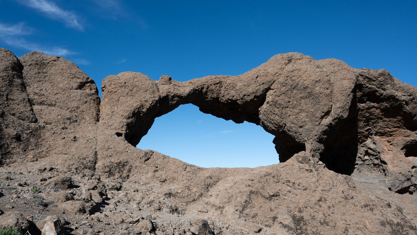 Wie zwei Elefanten: Felsentor Ventana del Bentayga