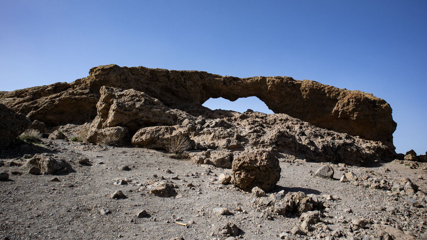 Der Felsbogen Ventana del Nublo