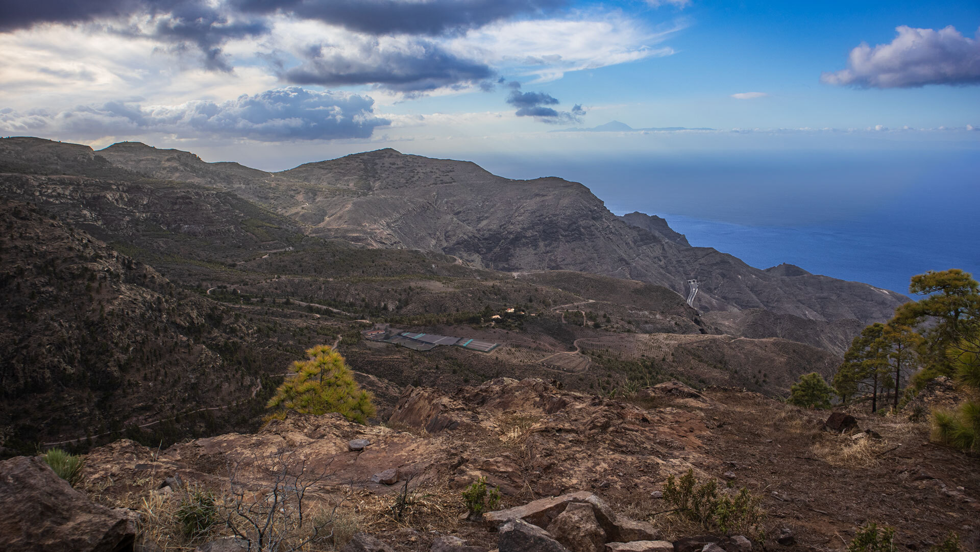 Blick auf die Finca de Tirma