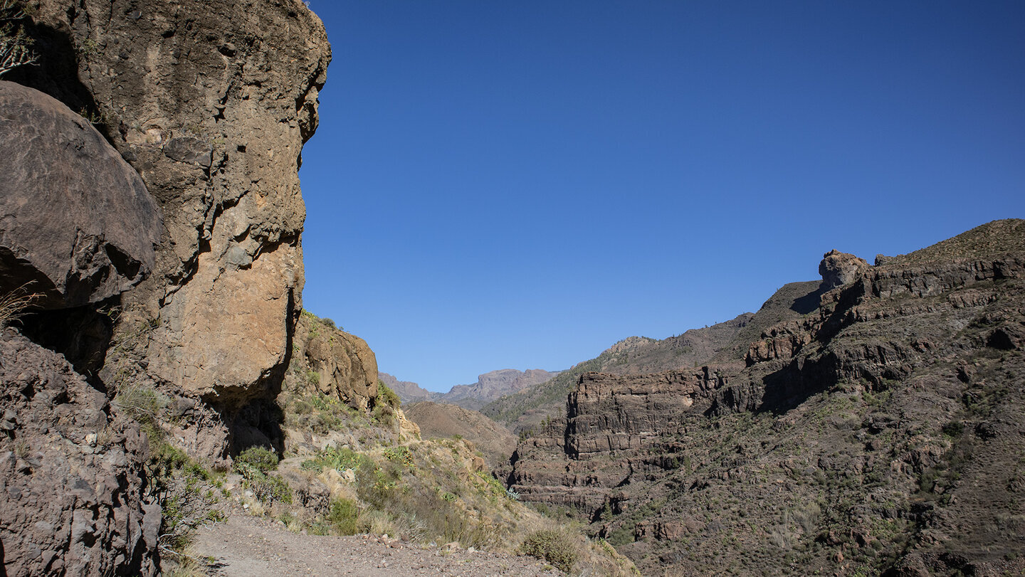 Wanderweg durchs Barranco de Soria