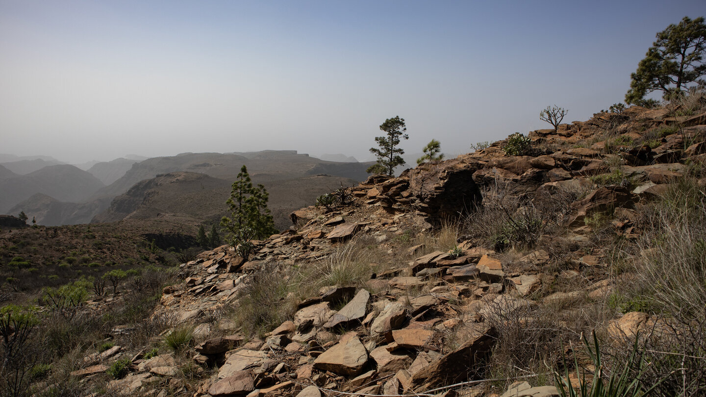 Wanderroute ins Barranco de Tauro.
