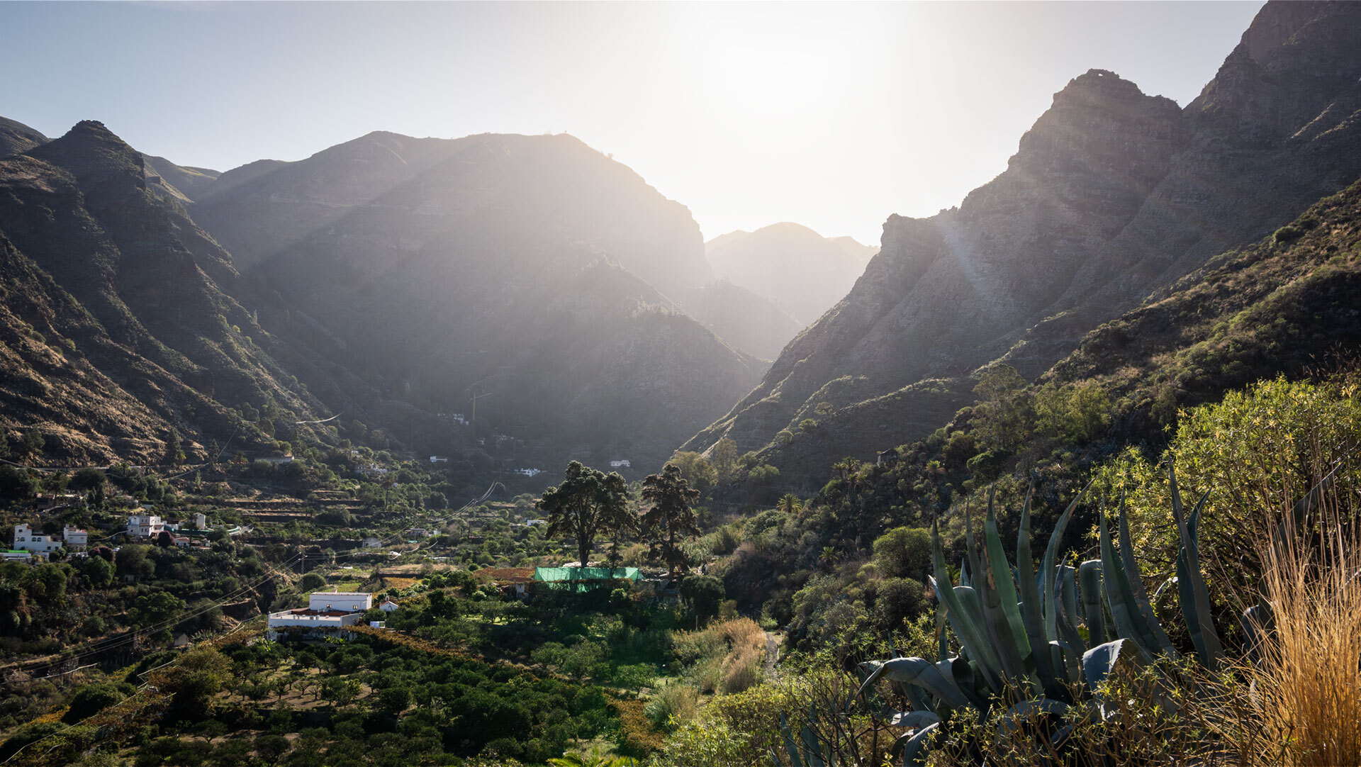 Talkessel des Barranco de Agaete auf Gran Canaria