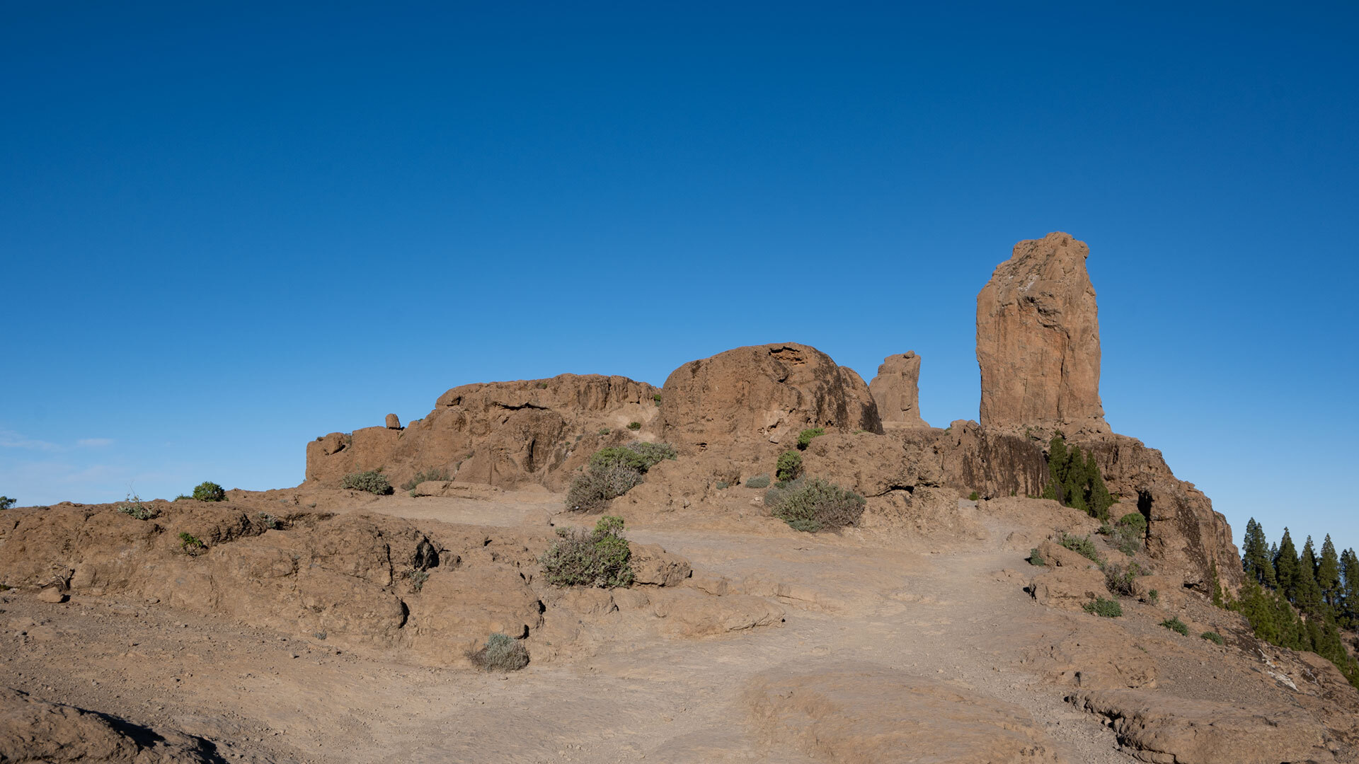 Gipfelplateau, Monumento Natural de Nublo.