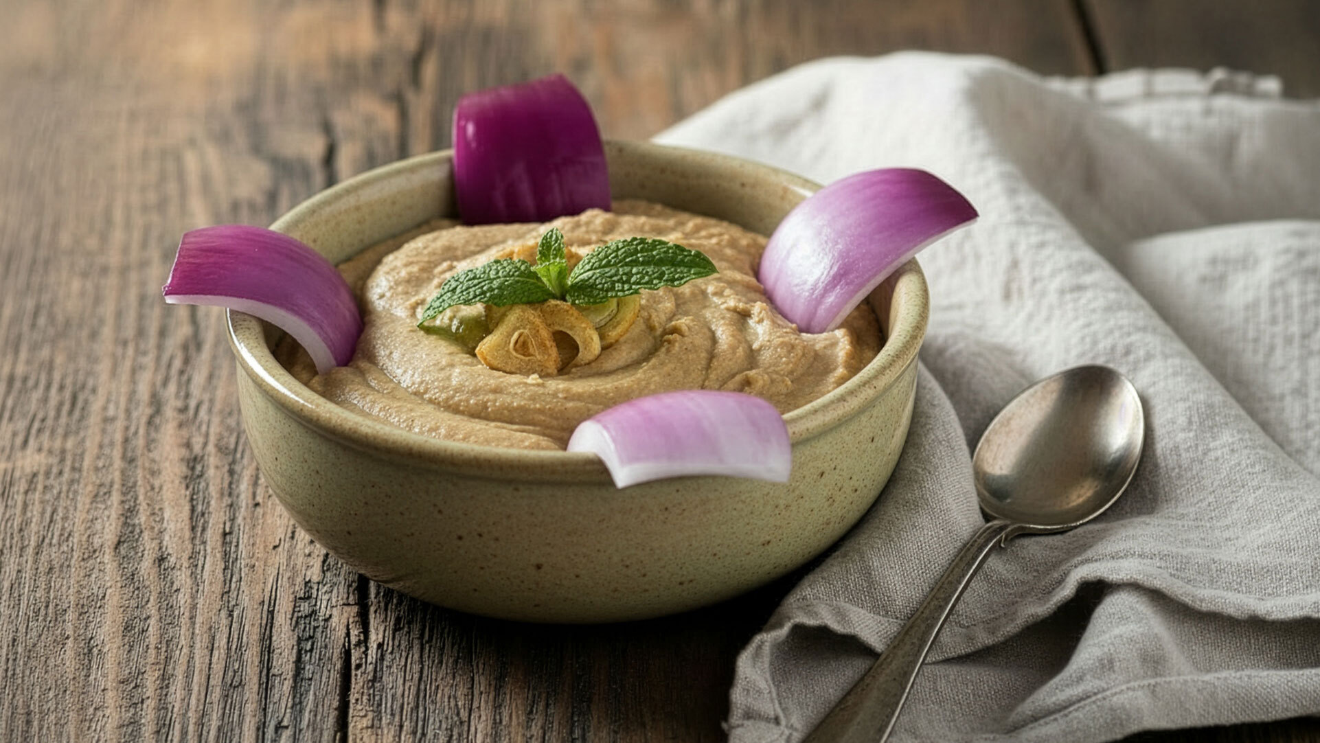 Gofio Escaldado ist ein traditionelles kanarisches Gericht aus geröstetem Getreidemehl.
