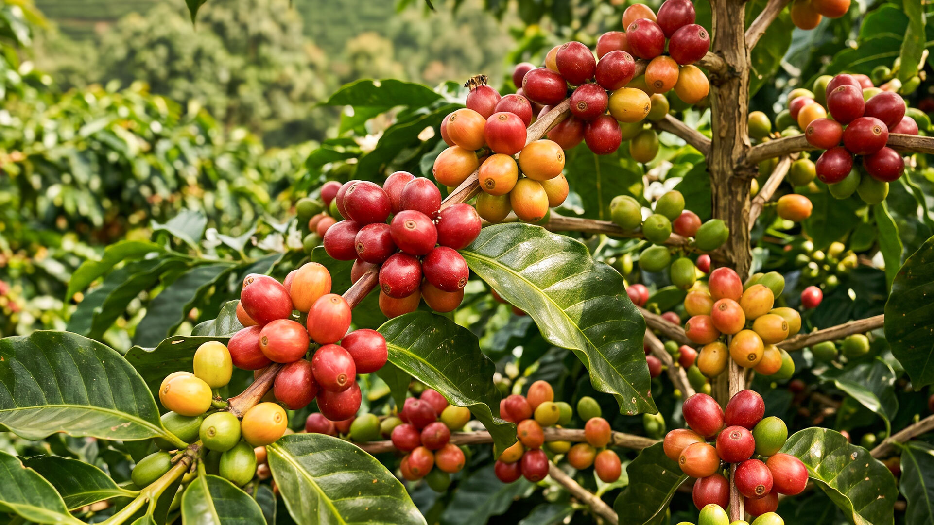 Der Barranco de Agaete beherbergt die einzige Kaffeeplantage Europas.