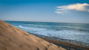 Naturnaher Strandabschnitt, Playa de Maspalomas.