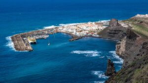 Puerto de las Nieves auf Gran Canaria – der Fischerhafen von Agaete und Anlaufstelle der Fred-Olsen-Fähre von Teneriffa.