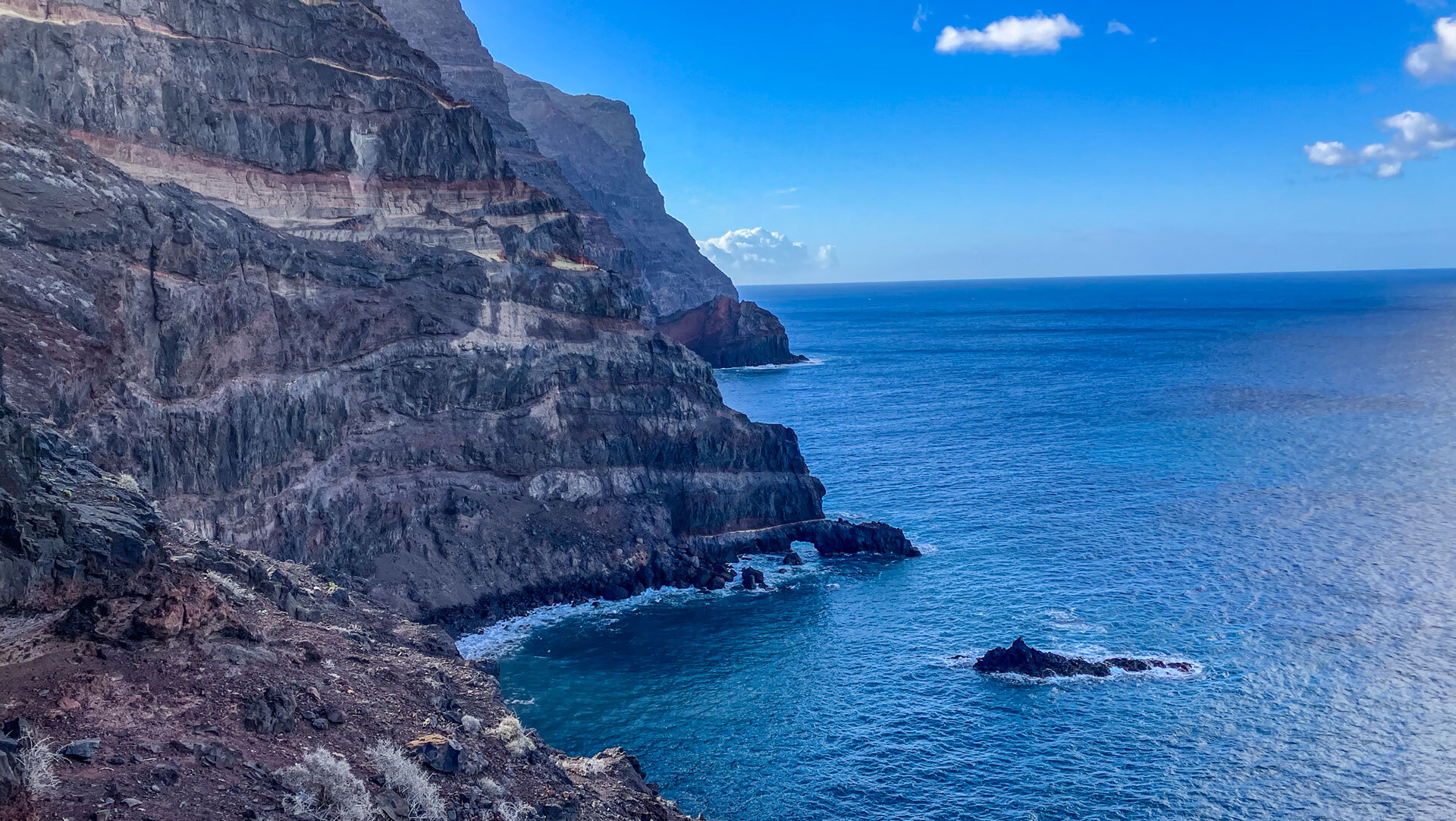 Atlantikblau statt Dezembergrau, Gran Canaria.