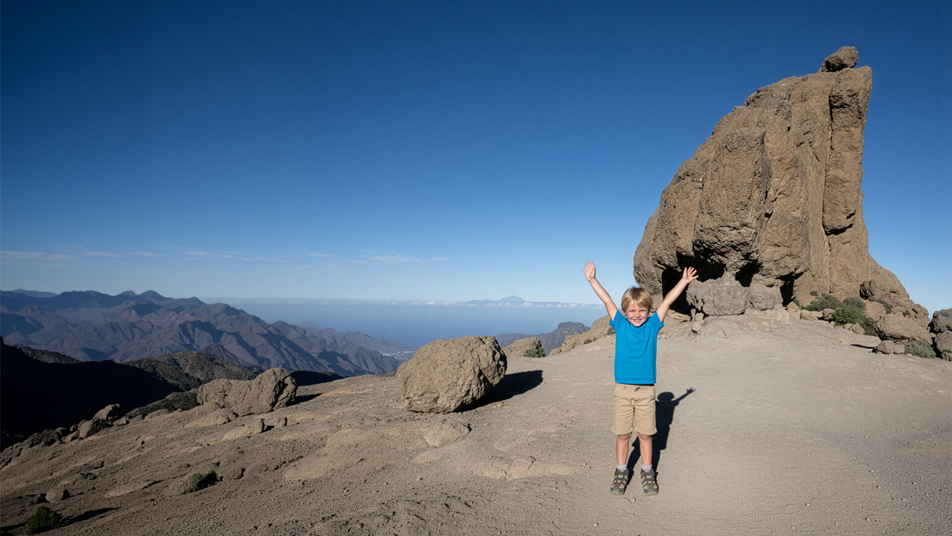 Wandern mit Kindern auf Gran Canaria ist auf zahlreichen familienfreundlichen Wegen möglich.