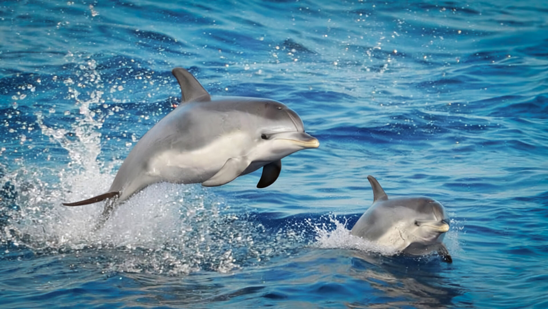 Der Große Tümmler (Tursiops truncatus) zählt zu den bekanntesten Delfinarten in den Gewässern der Kanarischen Inseln.