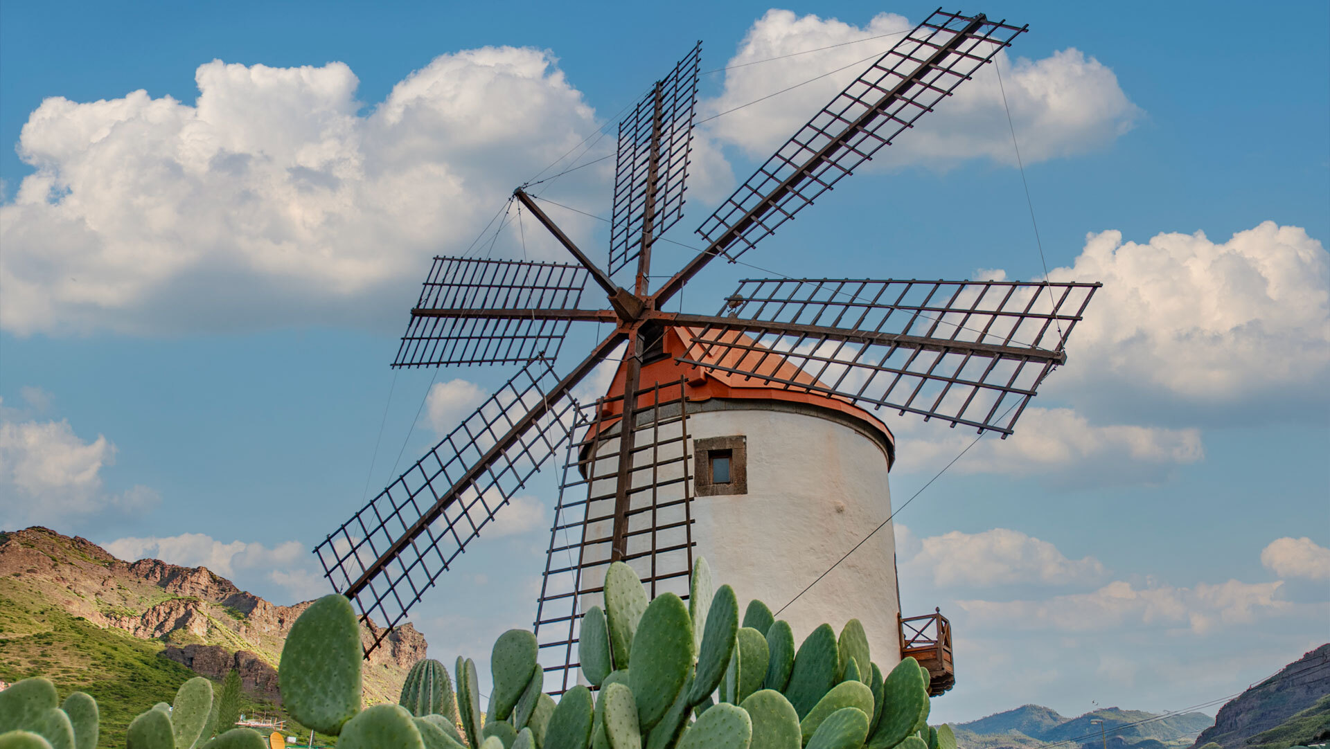 Windmühle in Mogán